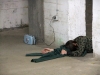 Performance im Hochbunker Koeln-Ehrenfeld 2 von 4, 2011, Foto Waltraud Caspari