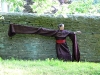 Kunstvermittlung Klement, Petra Deus, Performance Stabaermel 2 von 3, Foto Petra Deus