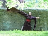 Kunstvermittlung Klement, Petra Deus, Performance Stabaermel 3 von 3, Foto Petra Deus