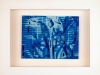 Kunstvermittlung Klement, Kirsten Framing, Blaue Reihe, 2 von 7, 23x28,5x4,5cm