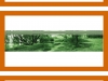 Kunstvermittlung Klement, Petra Kretzschmar, Digitale Landschaft (gerahmt), drei Teile je 23x41cm