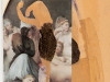 Ira Bartell – ohne Titel, 25x18 cm, Collage auf Pappe, Verkaufspreis: 180,-€